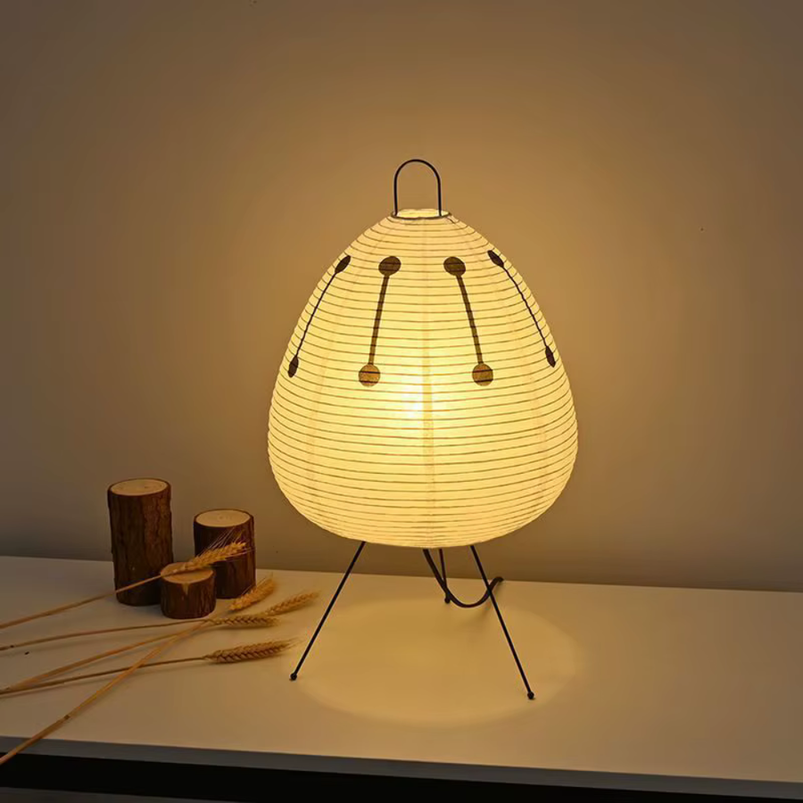 Modern Floor Lamp - Rice Paper Japanese Design