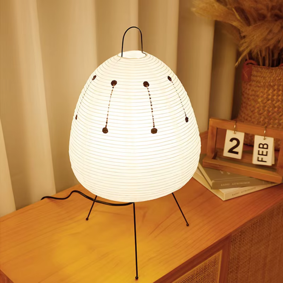 Modern Floor Lamp - Rice Paper Japanese Design