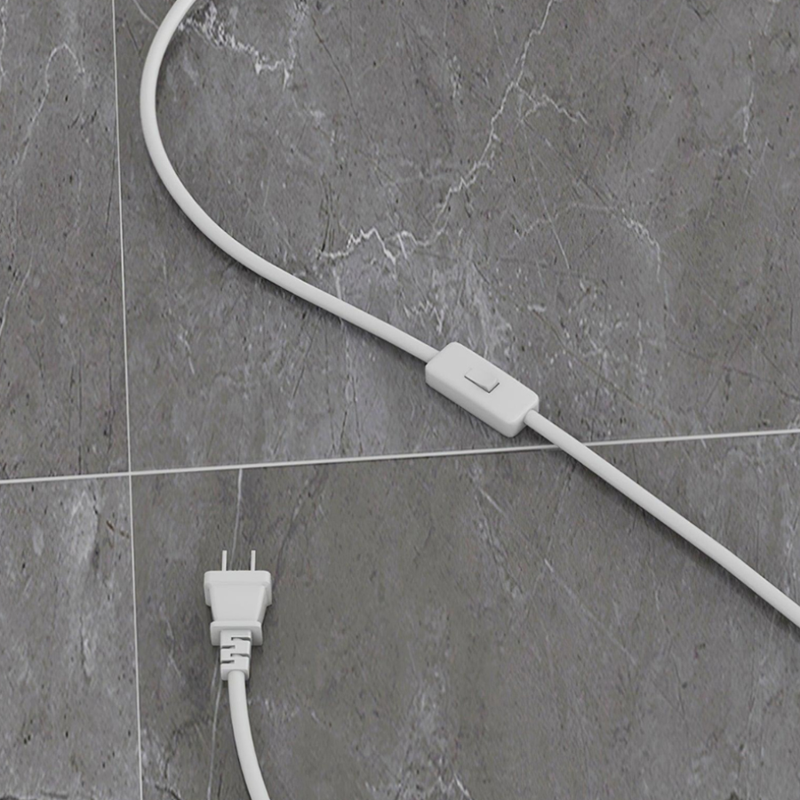 Modern Floor Lamp - Sculptural Egg Minimalist