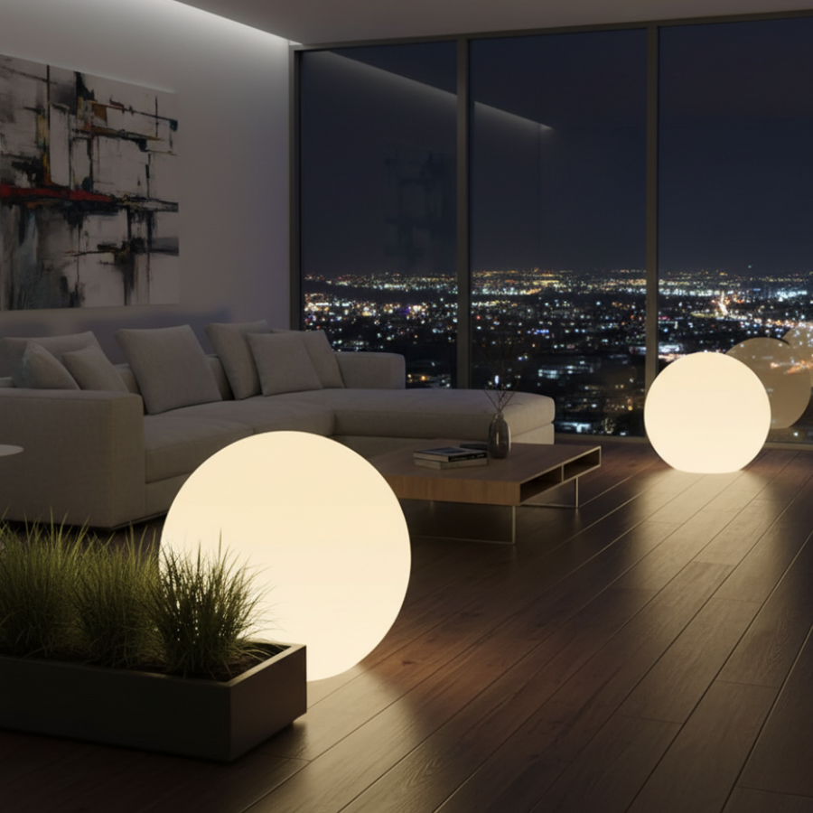 RGB LED Floor Lamp - Modern Mood Lighting