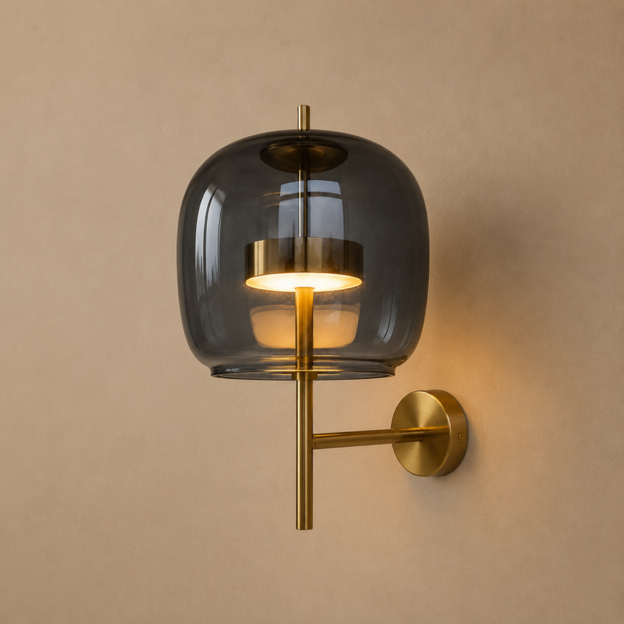 Stained Glass Wall Light - Modern Contemporary Sconce