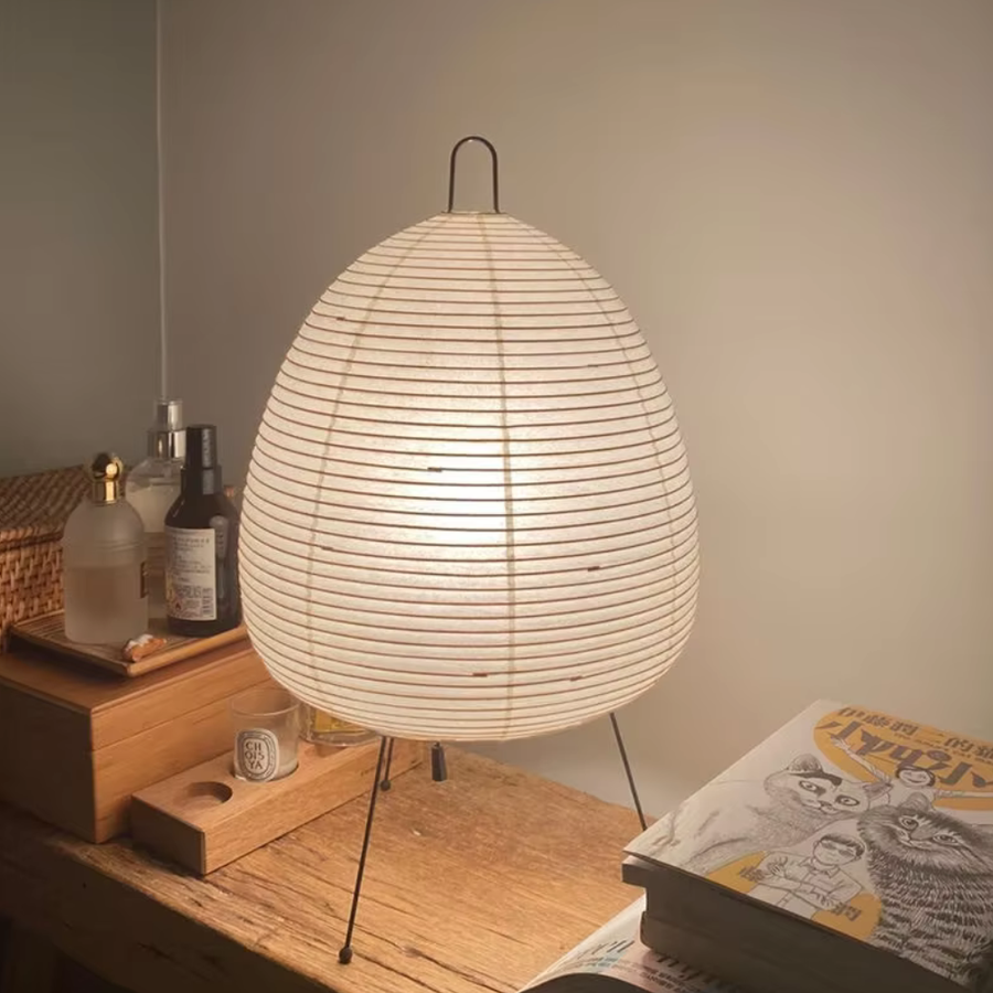 Modern Floor Lamp - Rice Paper Japanese Design