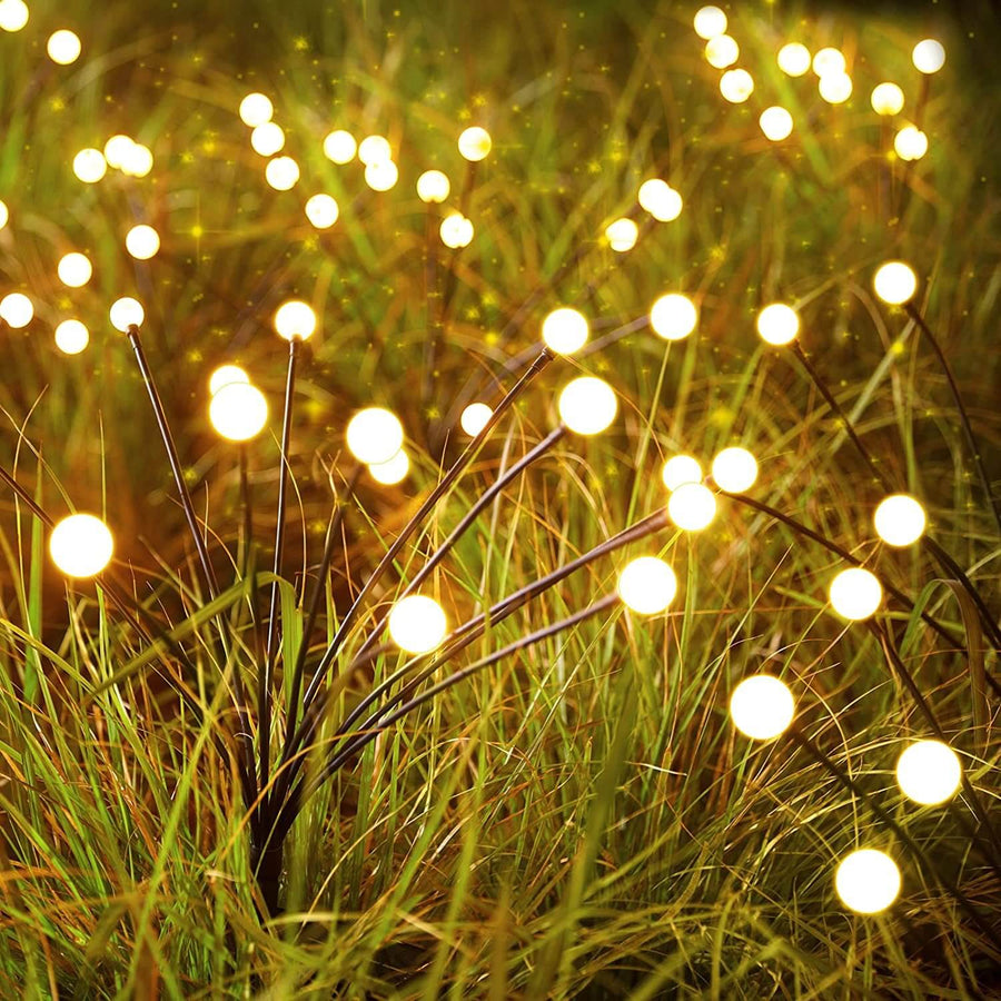 Elegant Solar Firefly Garden Lights | Waterproof Outdoor Lighting with 120 Lumens for Stunning Gardens or Patios