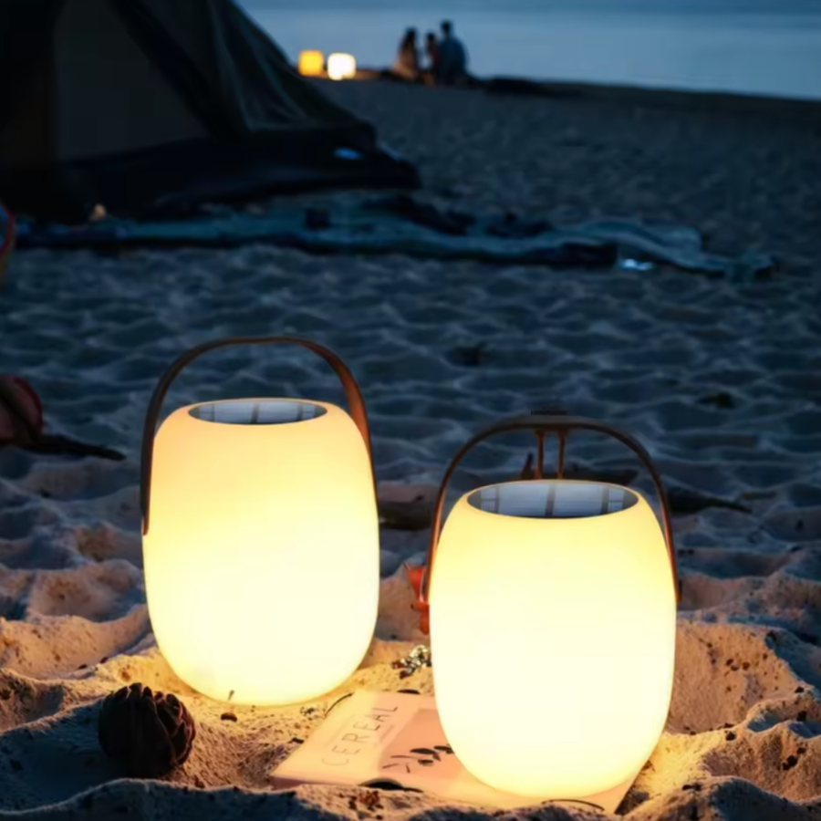 Elegant Solar Outdoor LED Lamp for Garden & Terrace Use