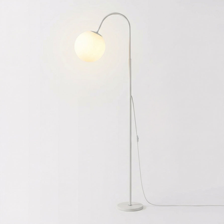 Nordic Moon Globe Floor Lamp – Modern Standing Light