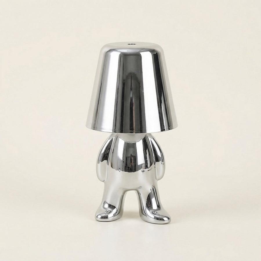 Rechargeable Thinker Table Lamp – USB LED Sculpture Light