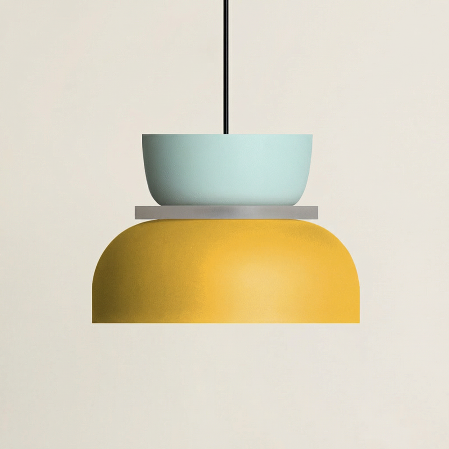 Nordic Macaron Pendant Light – Colourful Acrylic Chandelier