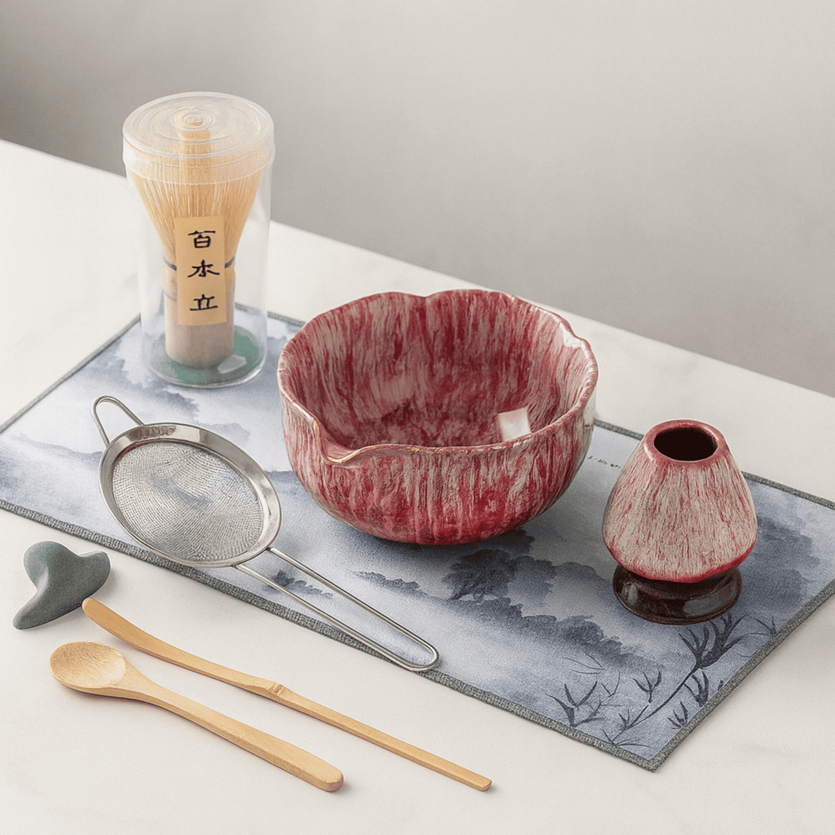 Matcha Set Handcrafted - Japanese Ceramic Tea Kit