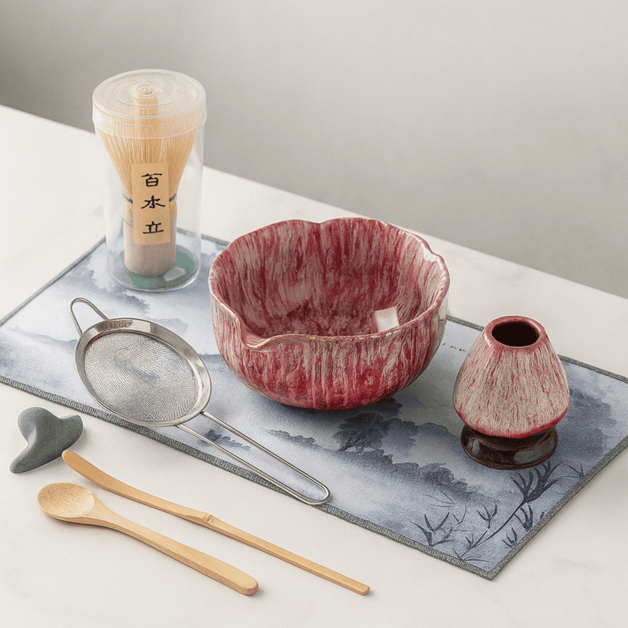 Matcha Set Handcrafted - Japanese Ceramic Tea Kit