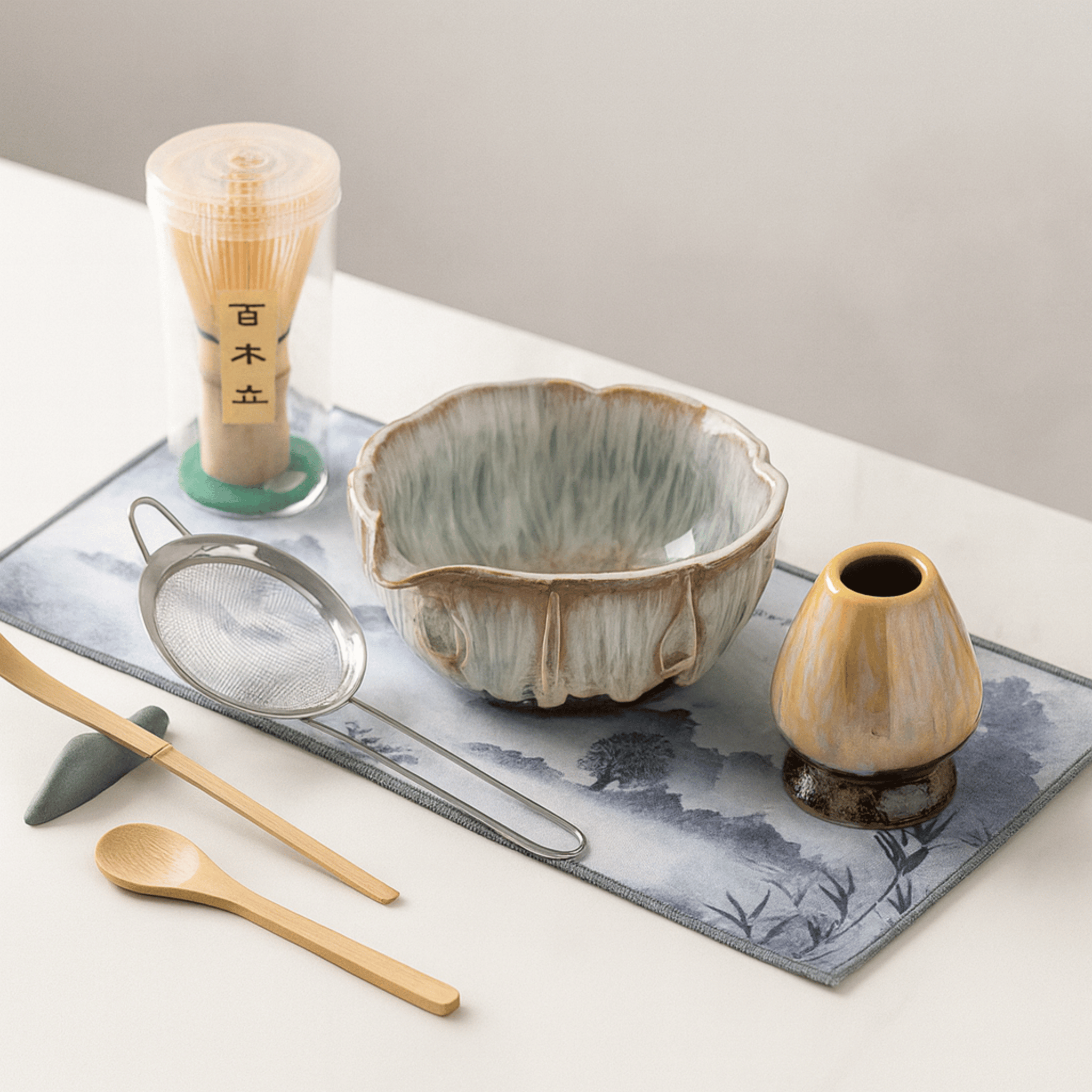 Matcha Set Handcrafted - Japanese Ceramic Tea Kit