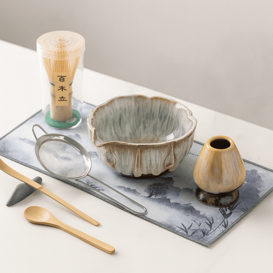 Matcha Set Handcrafted - Japanese Ceramic Tea Kit
