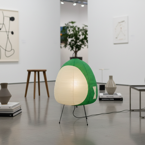 Modern Floor Lamp - Rice Paper Wabi Sabi