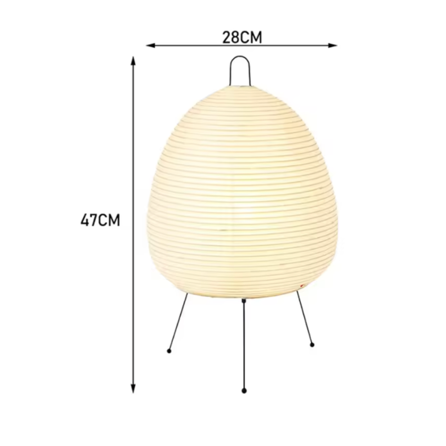 Modern Floor Lamp - Rice Paper Japanese Design