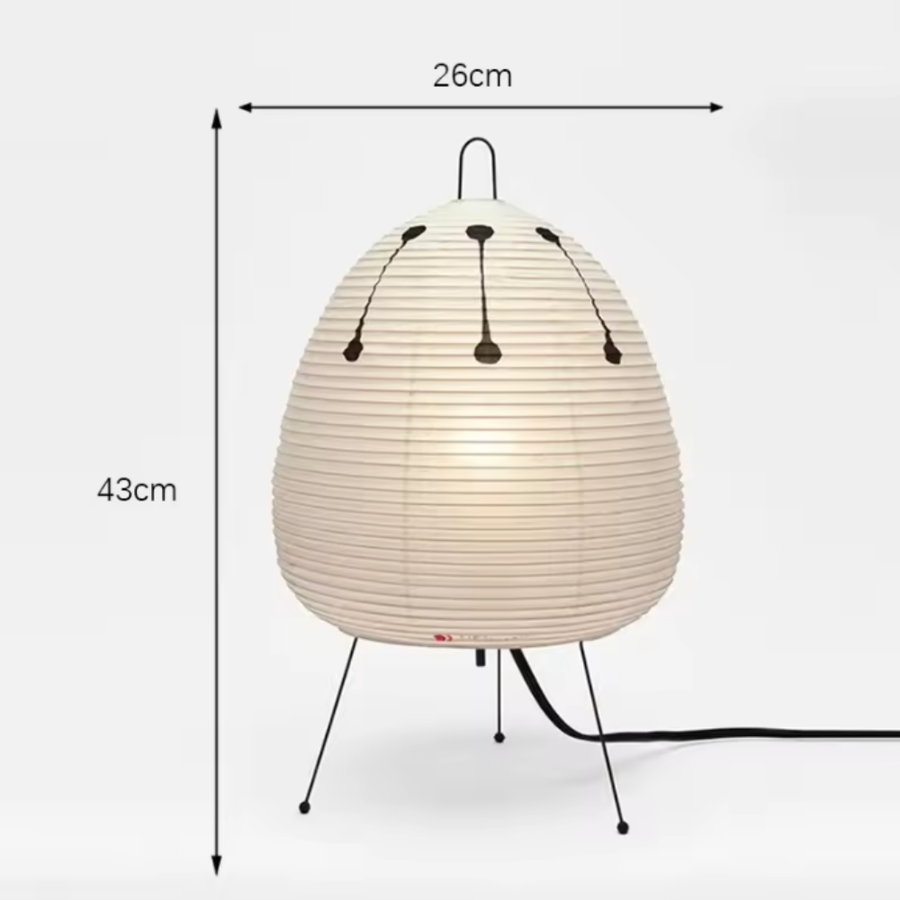 Modern Floor Lamp - Rice Paper Japanese Design