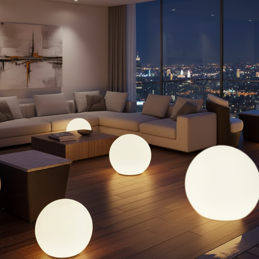 RGB LED Floor Lamp - Modern Mood Lighting