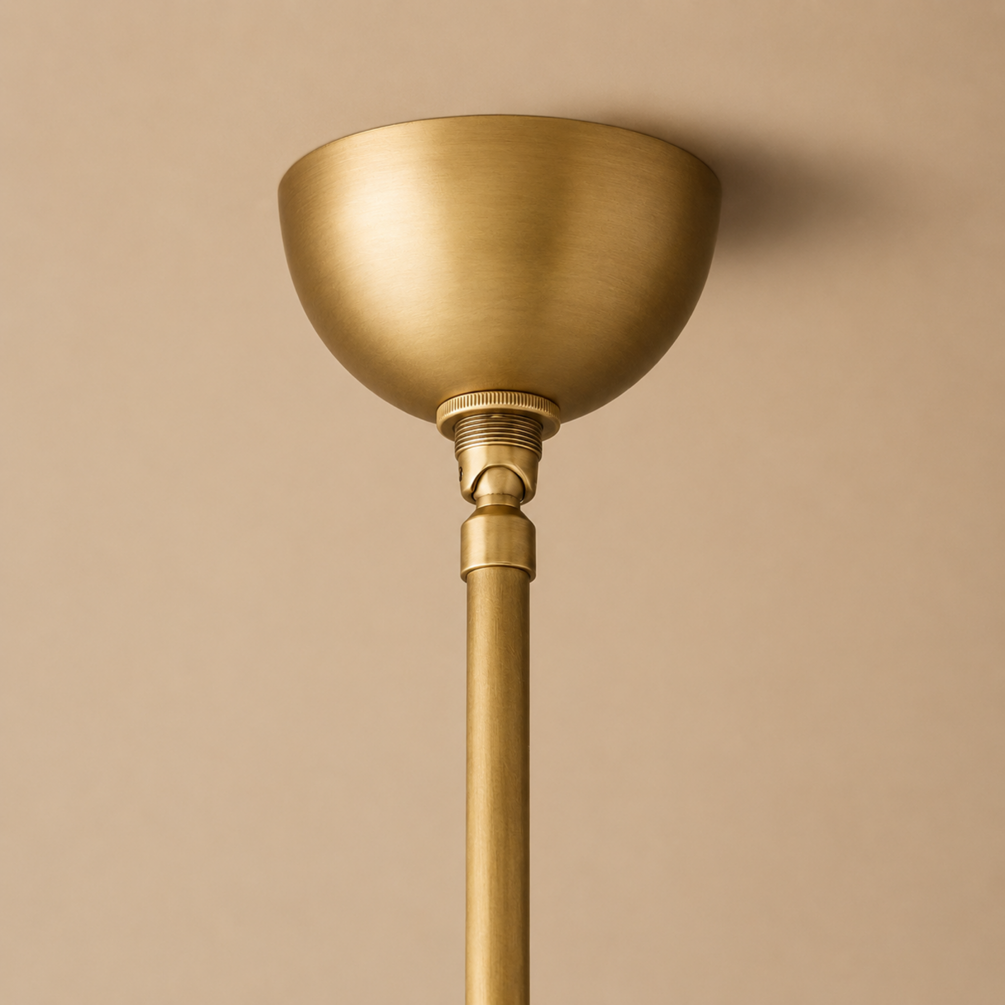 Lunoré Quartet Brass Chandelier