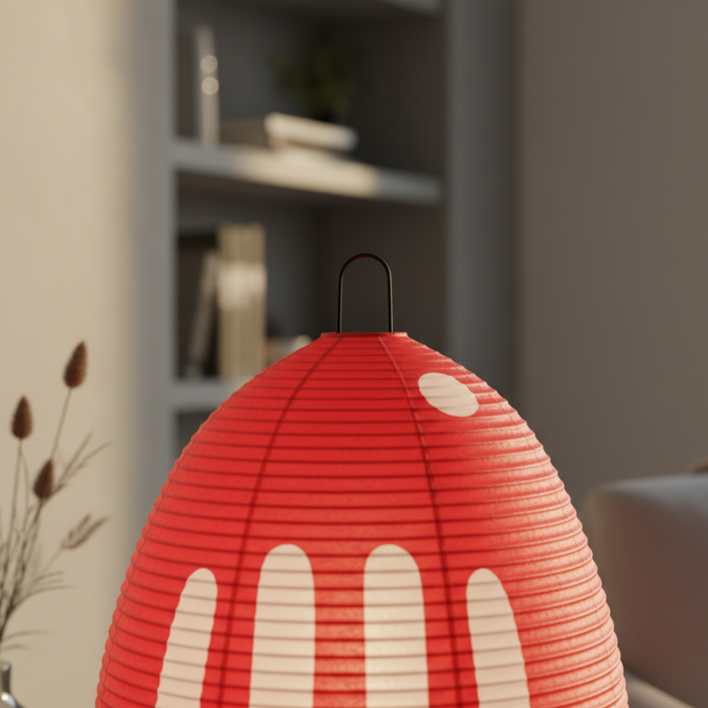 Modern Floor Lamp - Rice Paper Wabi Sabi