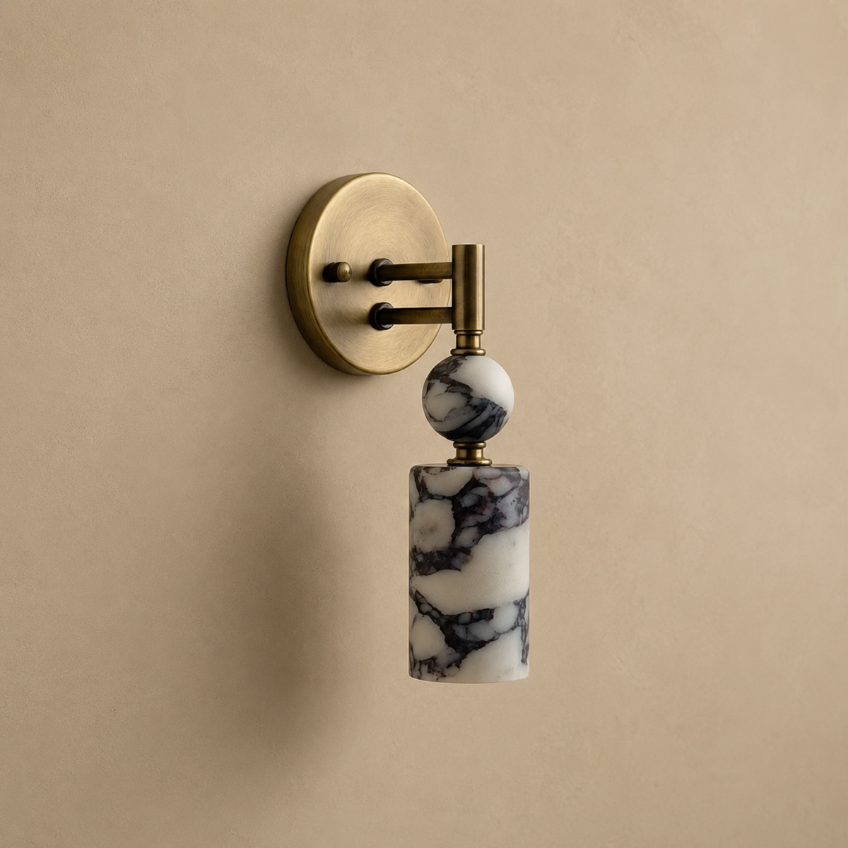 Marble Wall Light - Luxury Natural Stone Sconce