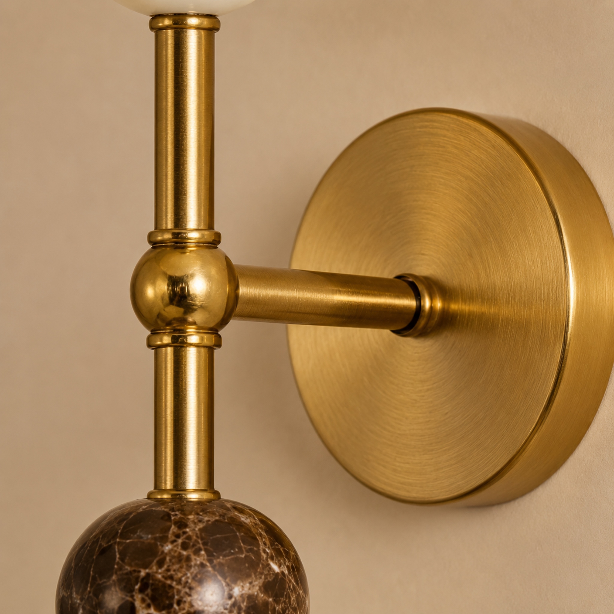 Marble Wall Light French Style - Luxury Natural Stone