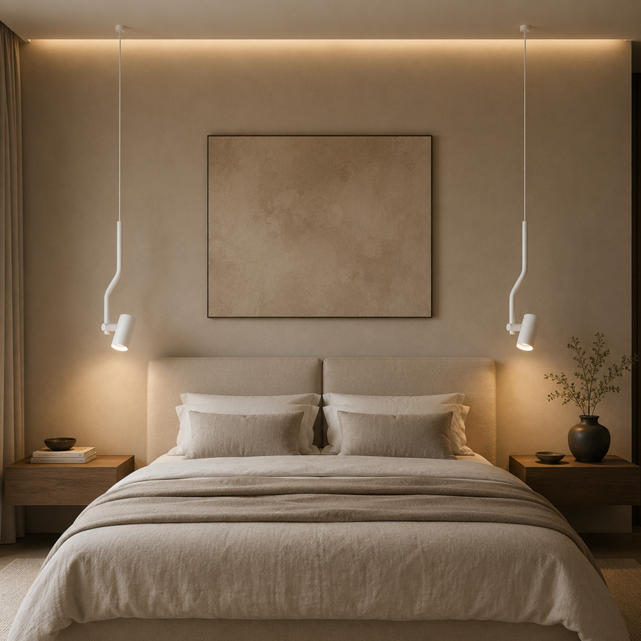 Adjustable LED Pendant Light - Minimalist Spot Lighting