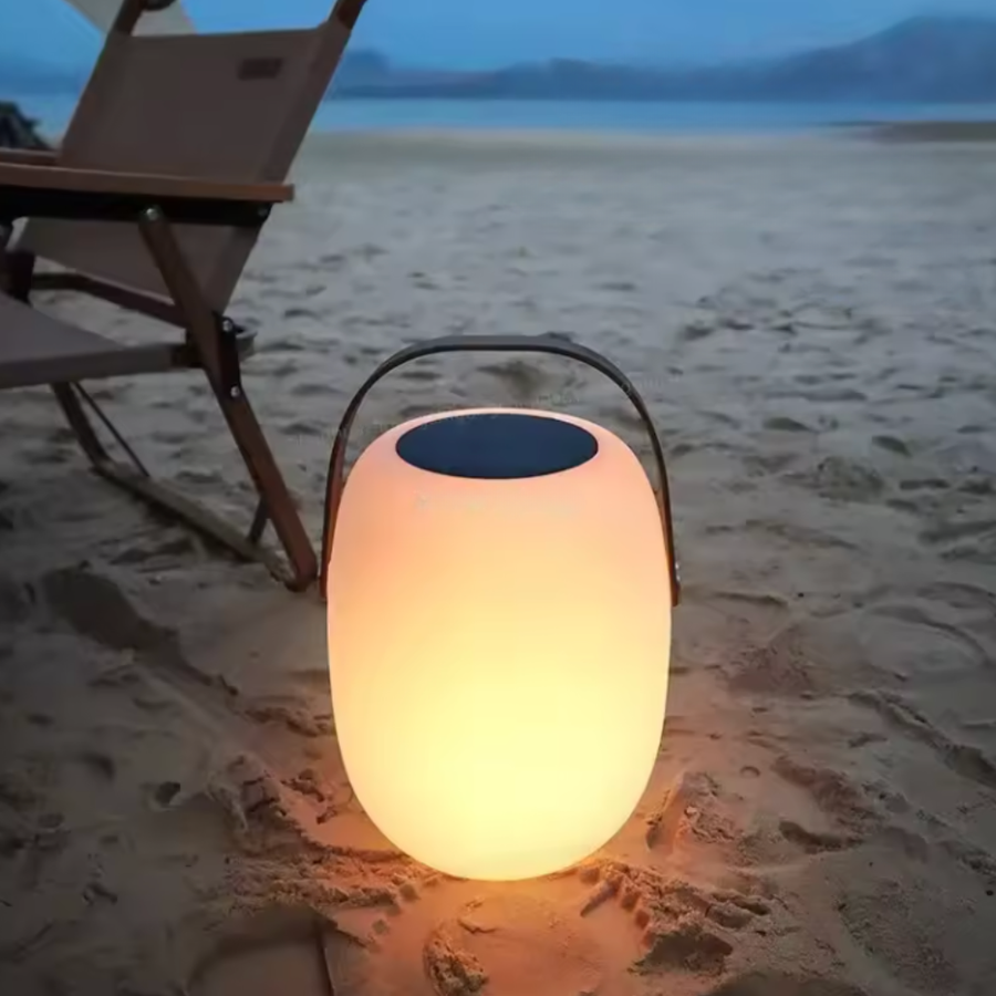 Elegant Solar Outdoor LED Lamp for Garden & Terrace Use