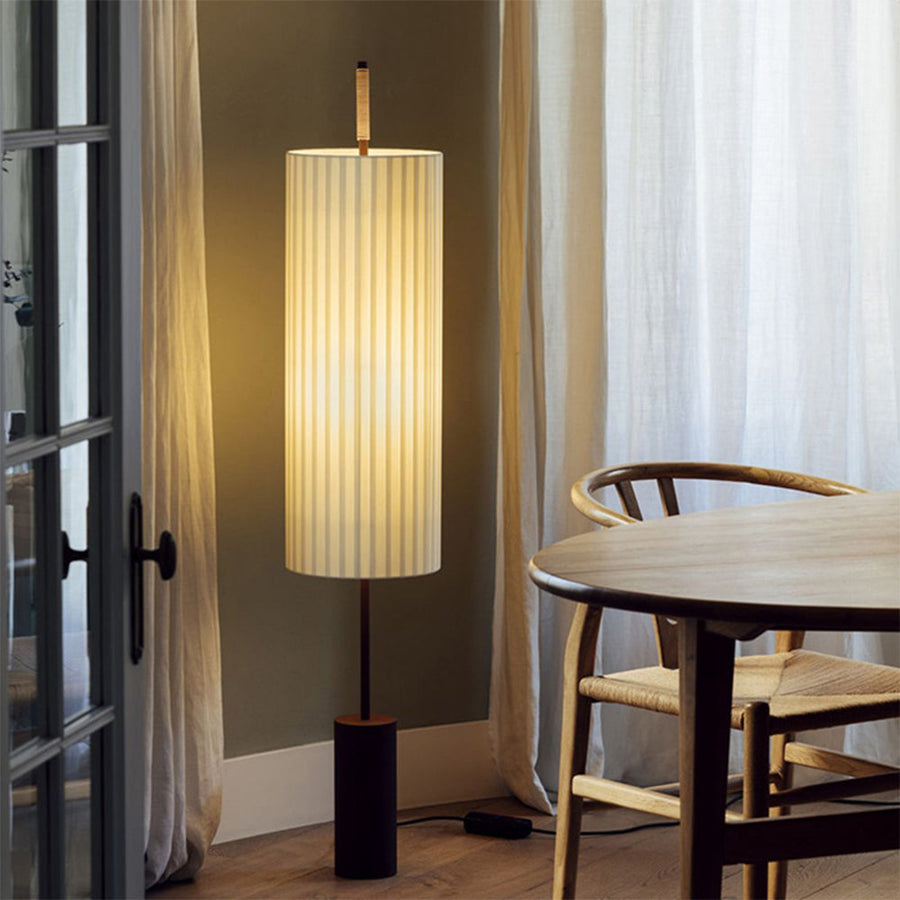 Modern Floor Lamp - Japanese Fabric Design