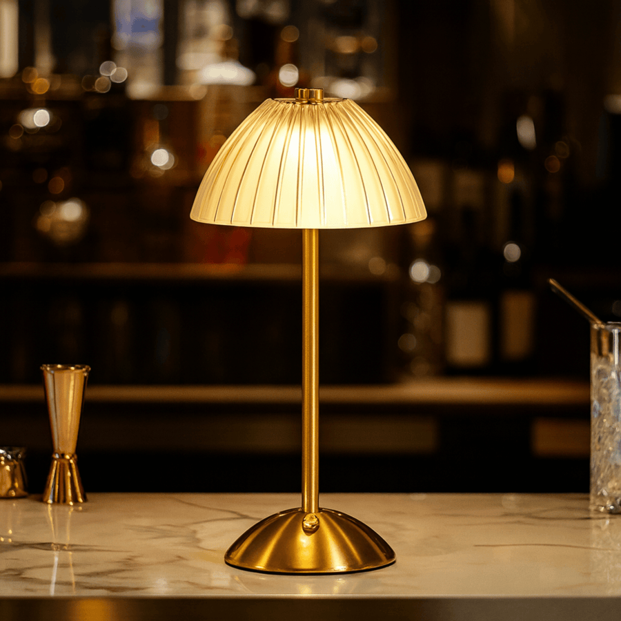 Crystal Table Lamp Rechargeable - Touch Control LED