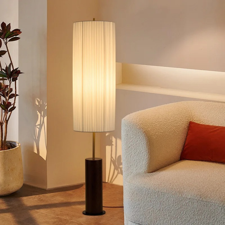 Modern Floor Lamp - Japanese Wabi Sabi Design