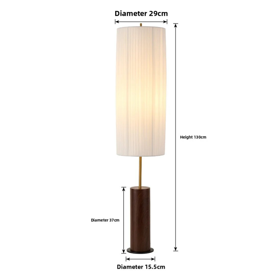 Modern Floor Lamp - Japanese Wabi Sabi Design