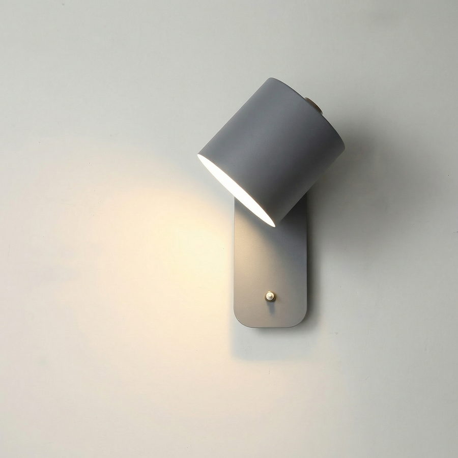 Adjustable Wall Light with Switch – Nordic Bedside Lamp