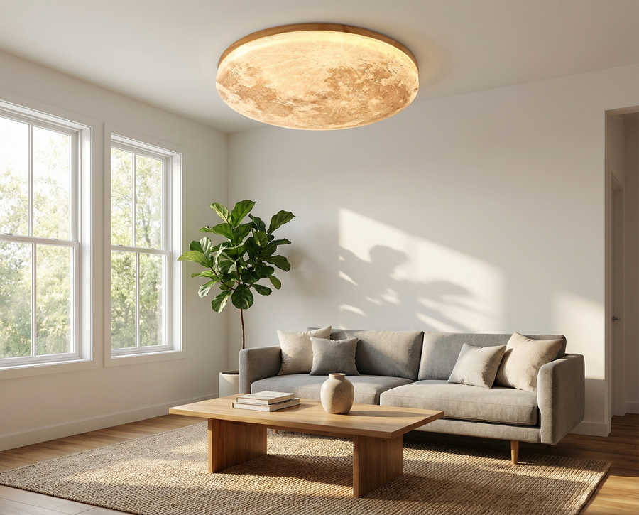 Oriental Moon LED Ceiling Light – 26cm