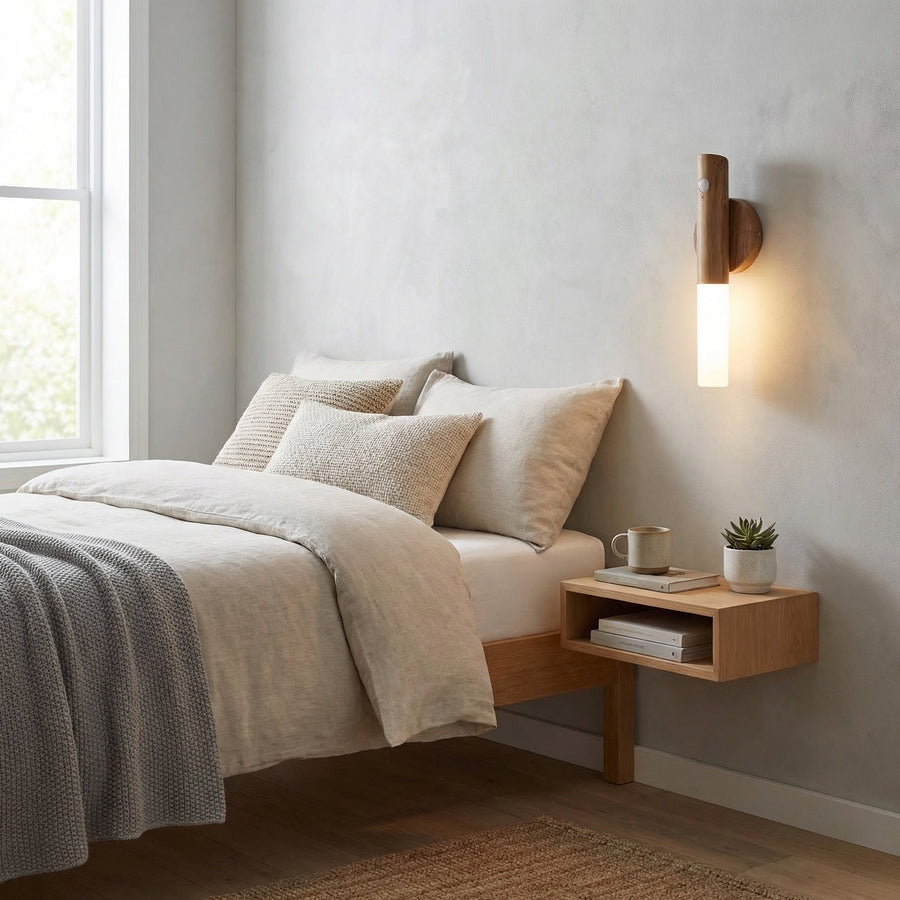 Rechargeable Motion Sensor Night Light – Magnetic LED Wall Lamp