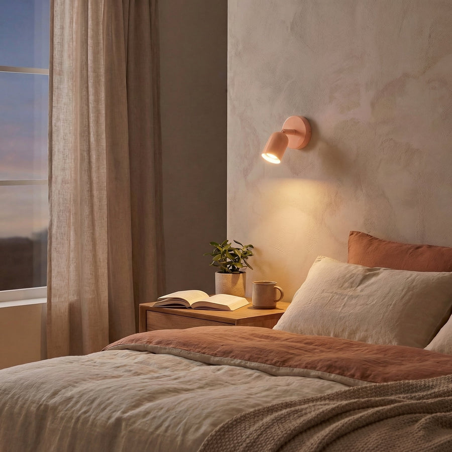 Adjustable LED Wall Spotlight – Nordic Bedside Reading Light