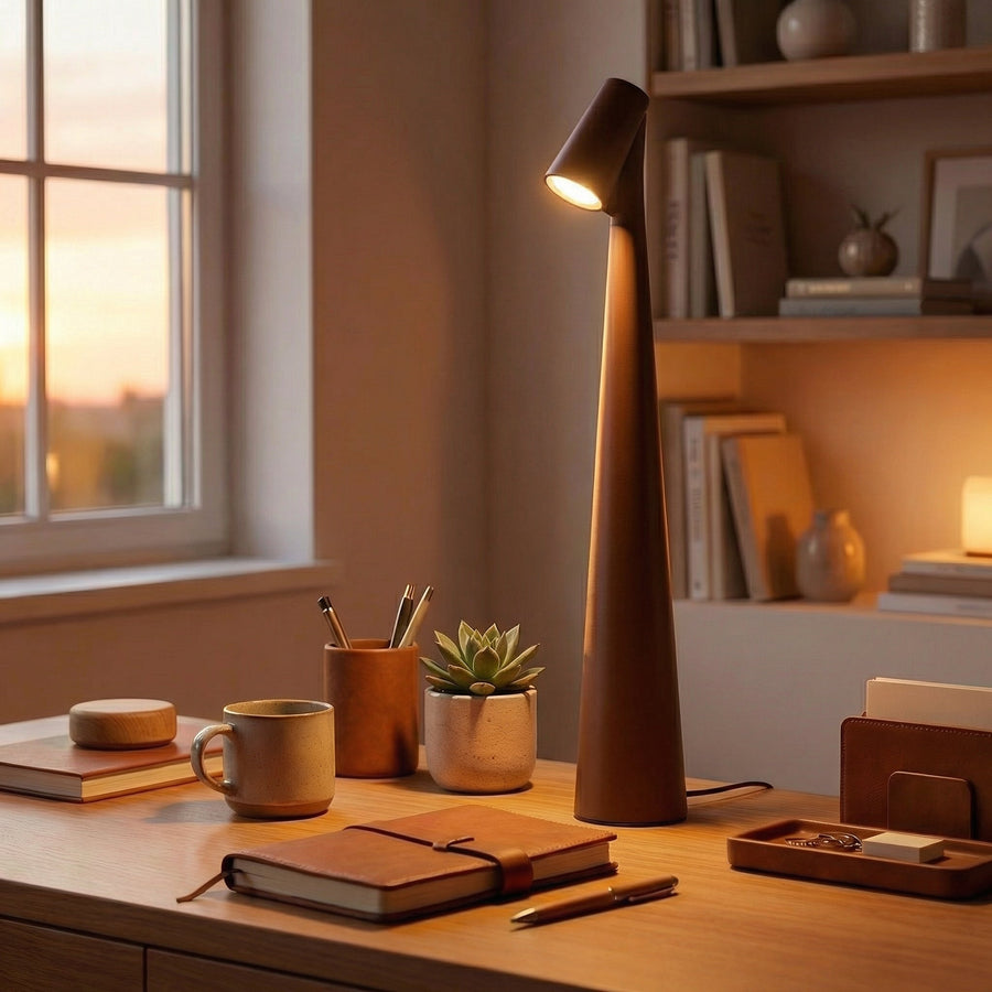 Rechargeable LED Table Lamp – Touch Dimming, 3 Colour Modes