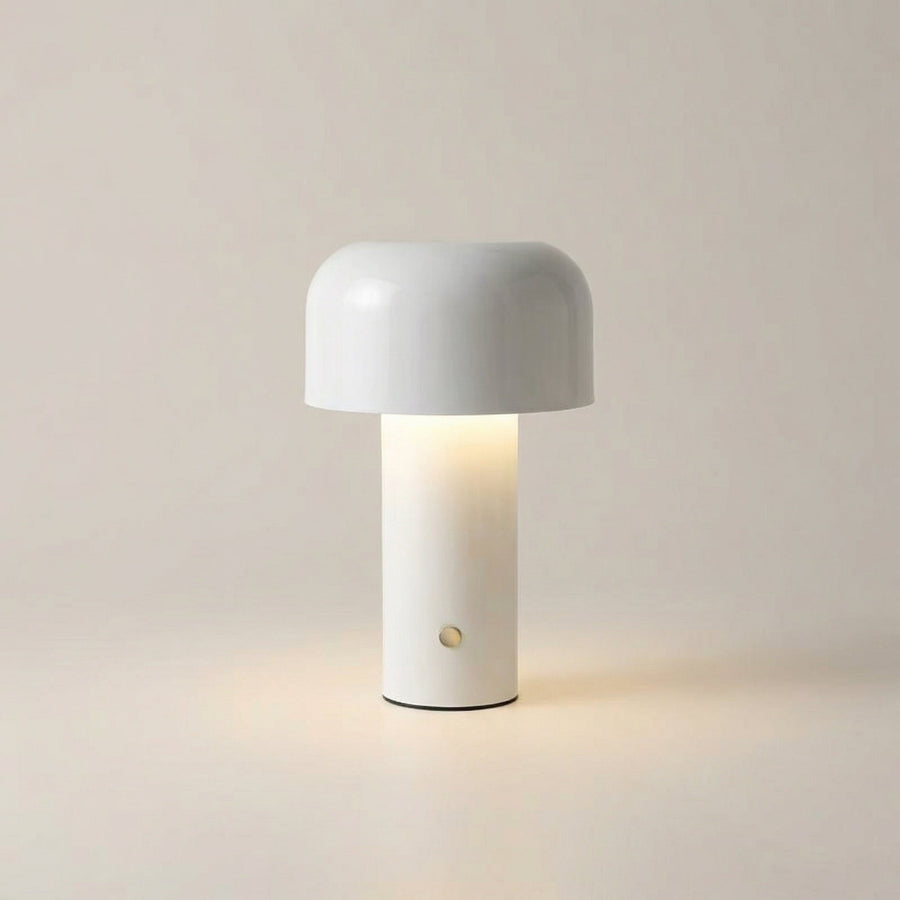 Rechargeable Mushroom Table Lamp – Touch Dimmable LED