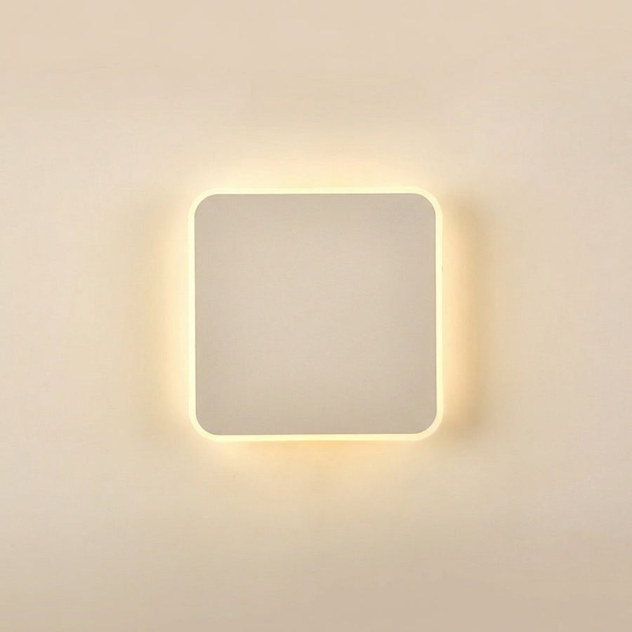 Motion Sensor LED Wall Light – Rechargeable Square Lamp