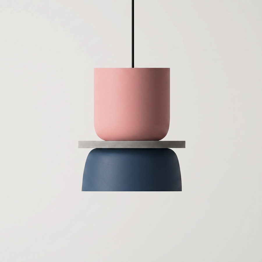 Nordic Macaron Pendant Light – Colourful Acrylic Chandelier