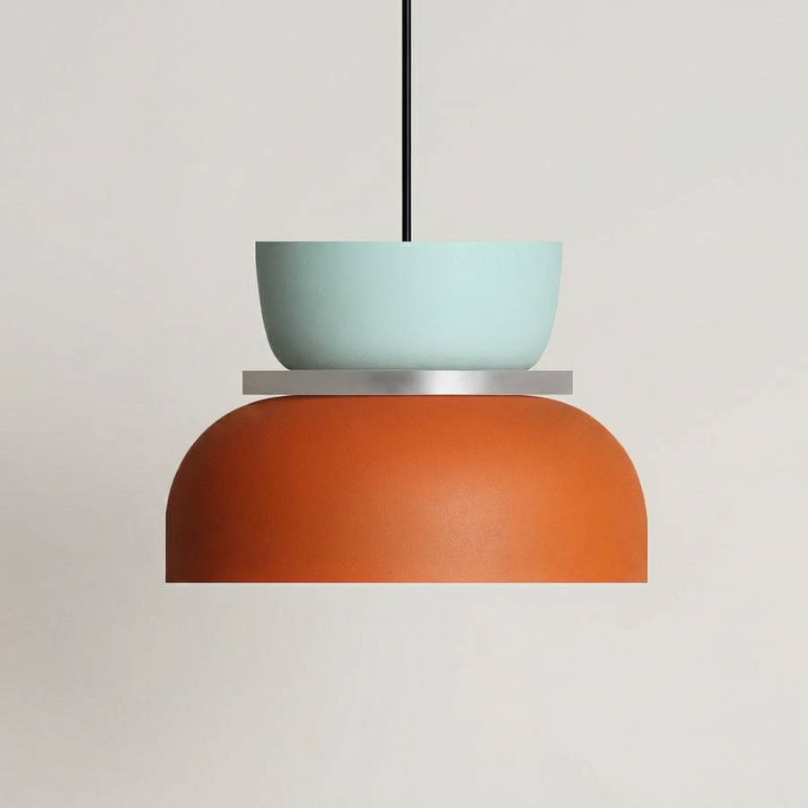 Nordic Macaron Pendant Light – Colourful Acrylic Chandelier