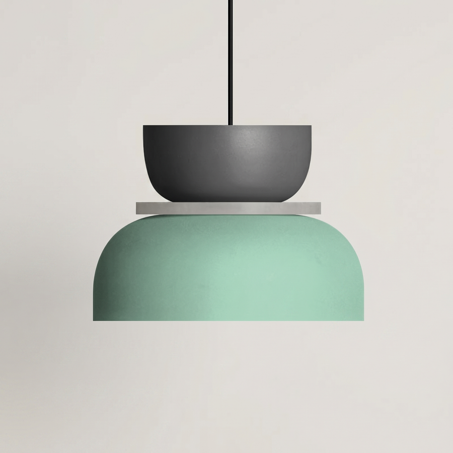 Nordic Macaron Pendant Light – Colourful Acrylic Chandelier