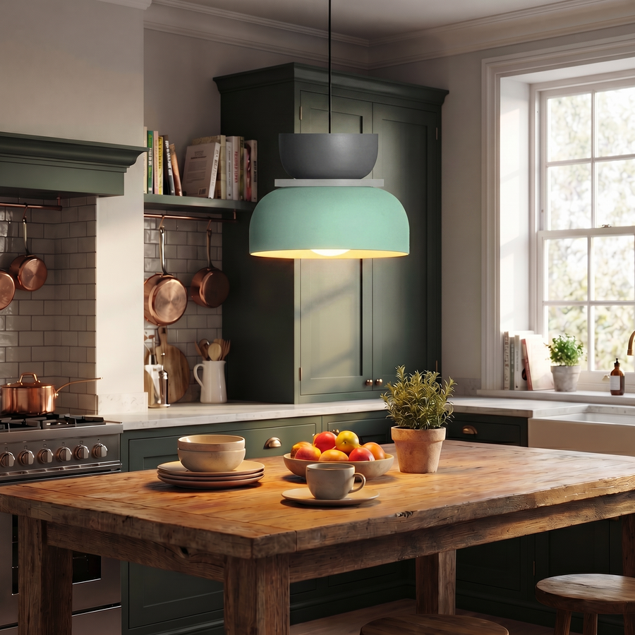 Nordic Macaron Pendant Light – Colourful Acrylic Chandelier