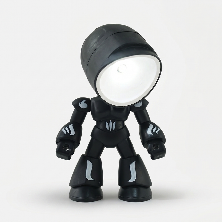 Robot LED Night Light – Colourful Bedside Lamp